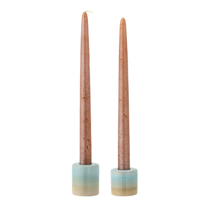 Bloomingville - Candlestick Safie green S/2