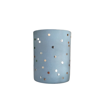 Broste Copenhagen - Tealight holder Snow Monument/silver