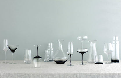 Broste Copenhagen - Smoke - Champagne glass, set of 3 pieces