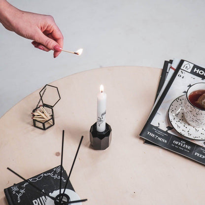 Housevitamin - Candles White face s/6