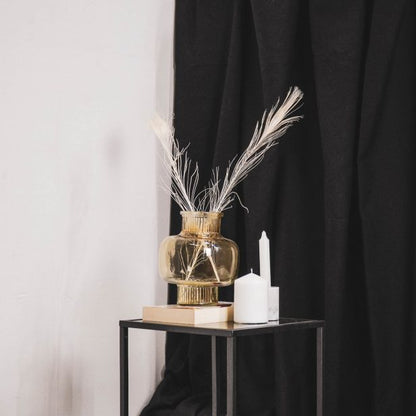 Housevitamin - Glass Shape Vase Amber