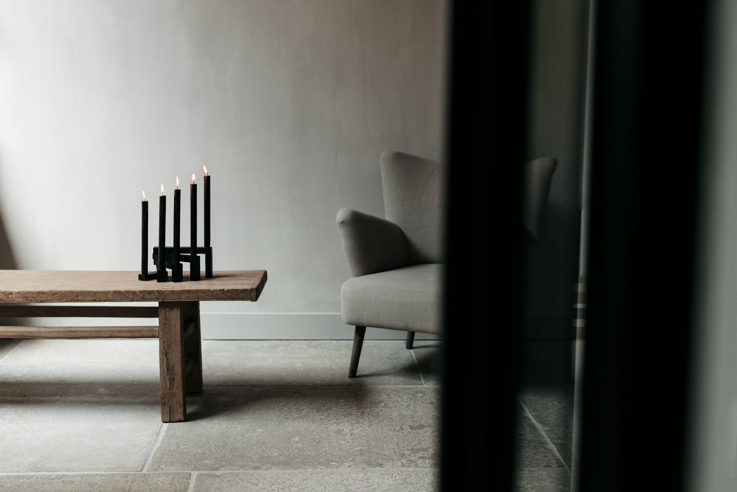 Leeff - Candlestick Coen Black