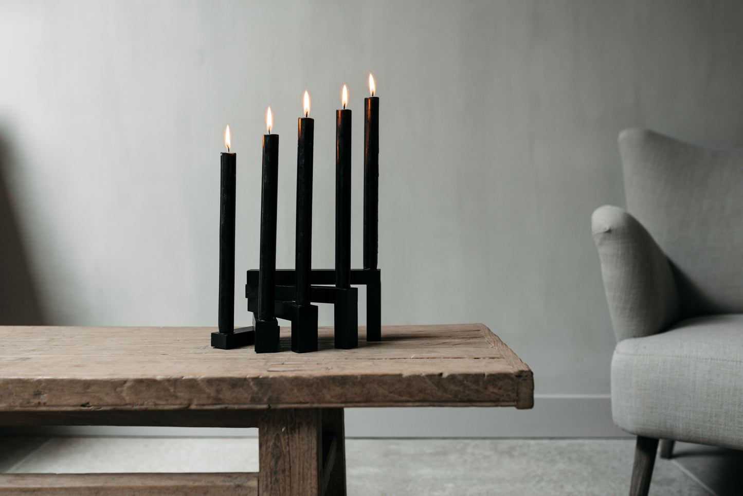 Leeff - Candlestick Coen Black