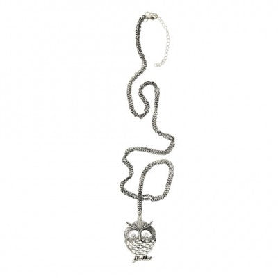 Lisbeth Dahl Copenhagen - Owl necklace silver