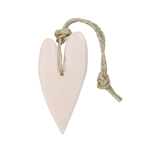 My Style - Soap pendant heart XL light pink, scent mille fleurs
