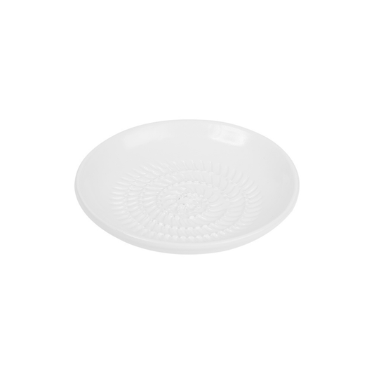 Mijn Stijl wit keramieken raspschaaltje voor geurblokjes 12 cm