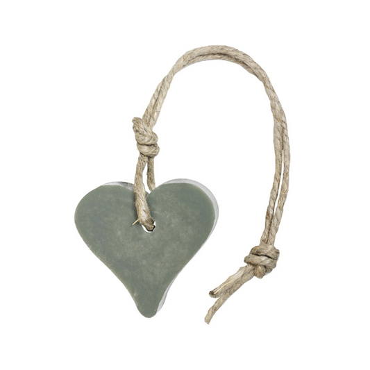 My Style - Soap pendant heart army green, olive scent