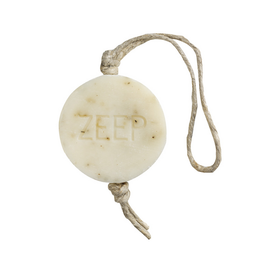 My Style - Soap pendant disc natural with mint leaf, verbena scent