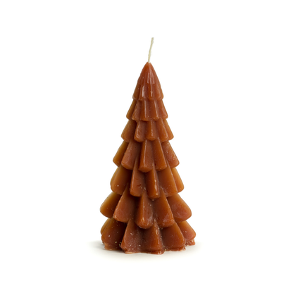 Rustik Lys kerstboomkaars Chestnut 6,3 × 12 cm