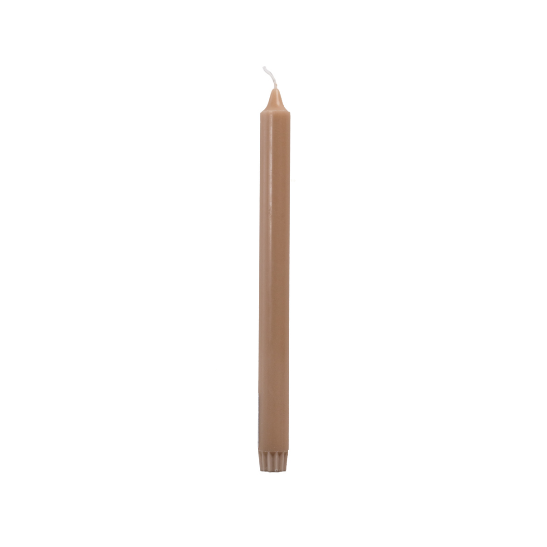 Rustik Lys stearine dinerkaars Apricot – 2,2 × 28 cm