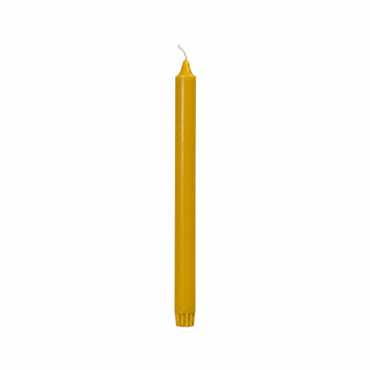 Rustik Lys stearine dinerkaars Natuur 2,2 × 28 cm