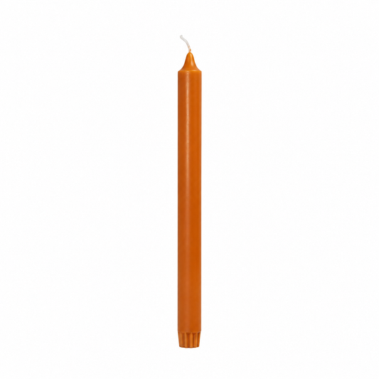 Rustik Lys stearine dinerkaars Terracotta 2,2 × 28 cm