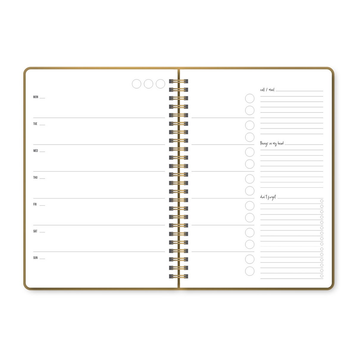 Studio Stationery - Undated Planner Wild & Cute
